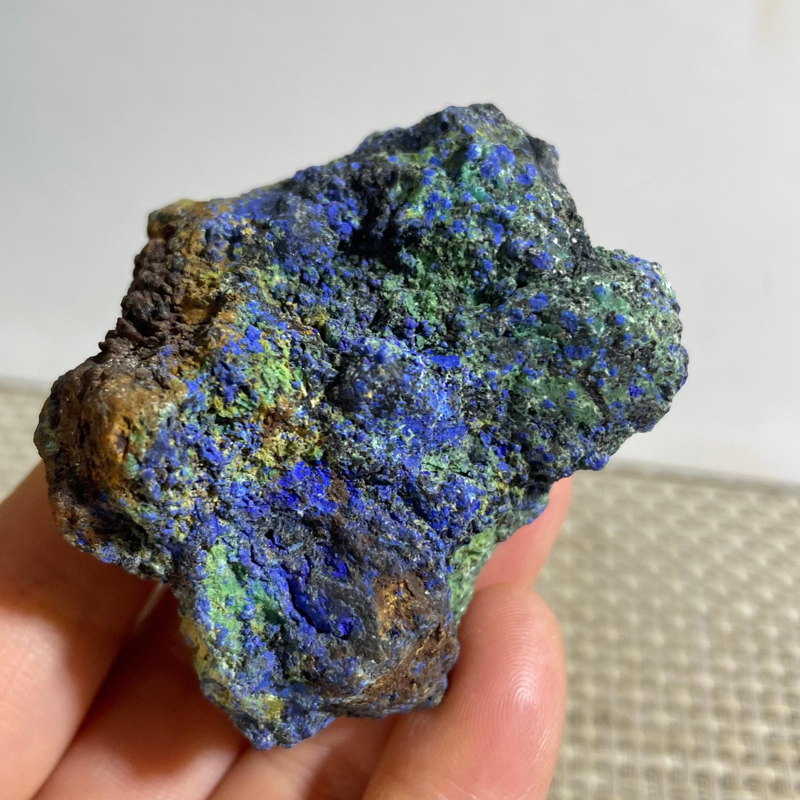 67g beautiful crystal azurite malachite mineral specimen Reiki Healling