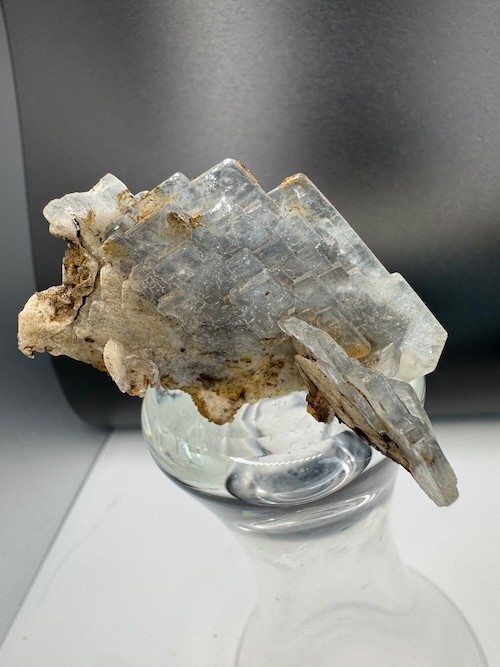 5649 Rare, Excellent Blue Barite Crystal Cluster Spain 61g