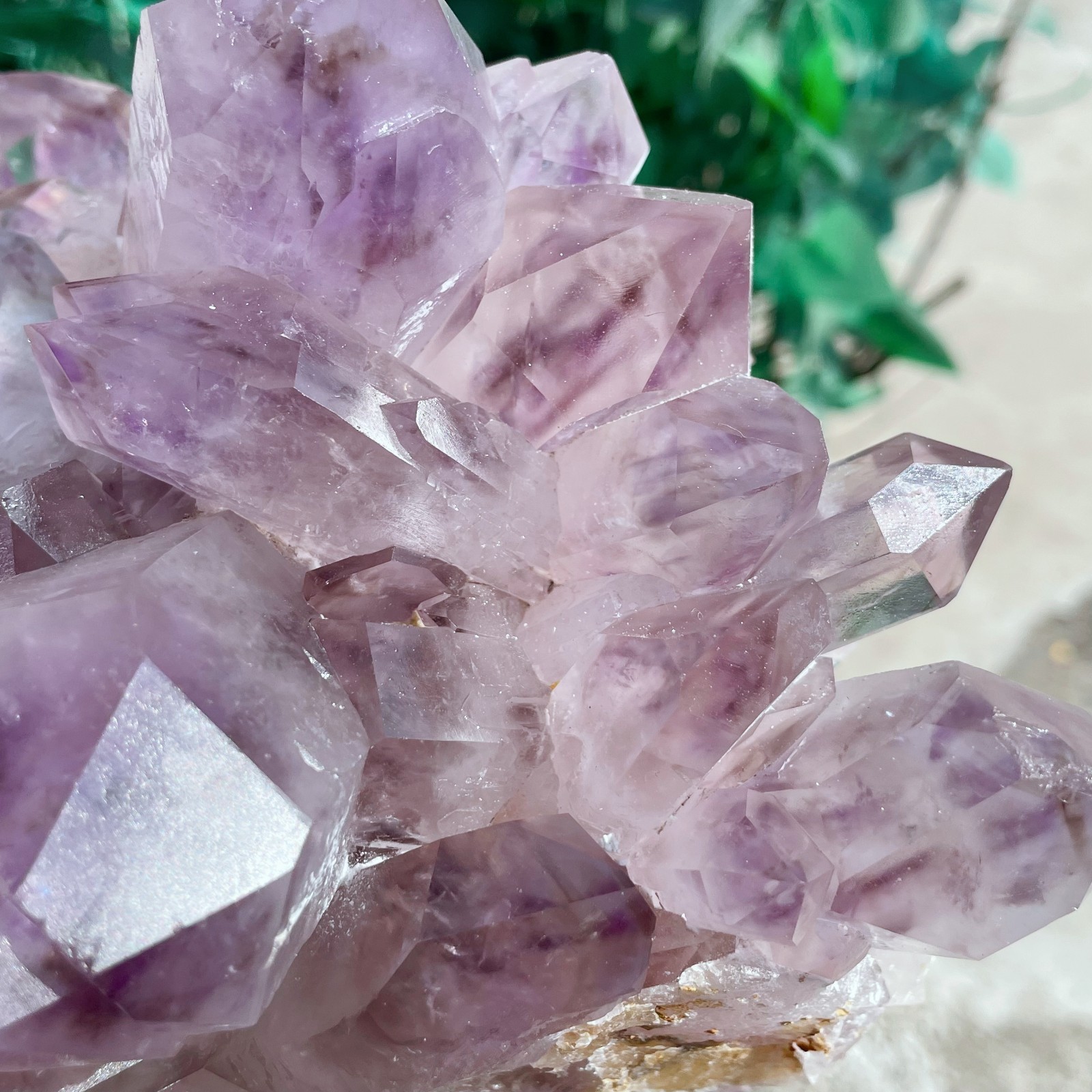 ALL 10.3LB Natural Amethyst Quartz Cluster Crystal Mineral Point Healing C2641