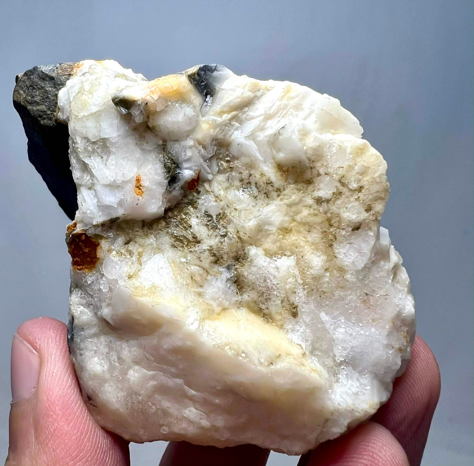 144 Gram Ultra Rare Eye Clean Pink Katlang Topaz Huge Crystal On Matrix @PAK