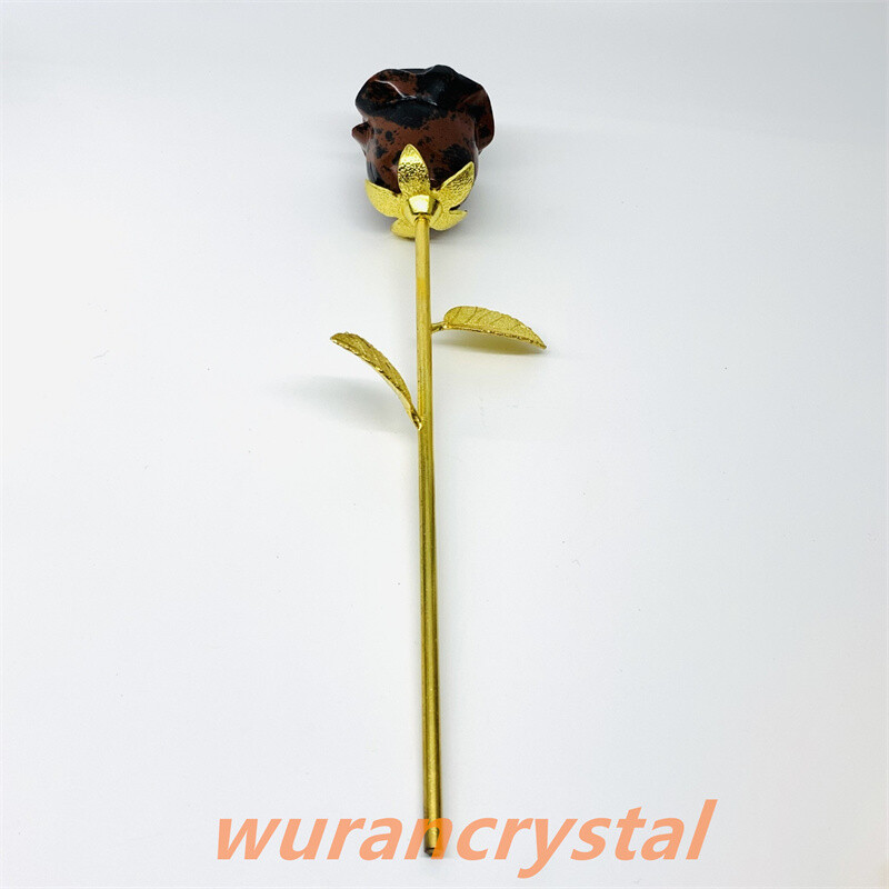 Mix Natural quartz crystal rose point carved vase bedroom Reiki healing gift