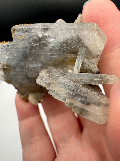 5649 Rare, Excellent Blue Barite Crystal Cluster Spain 61g