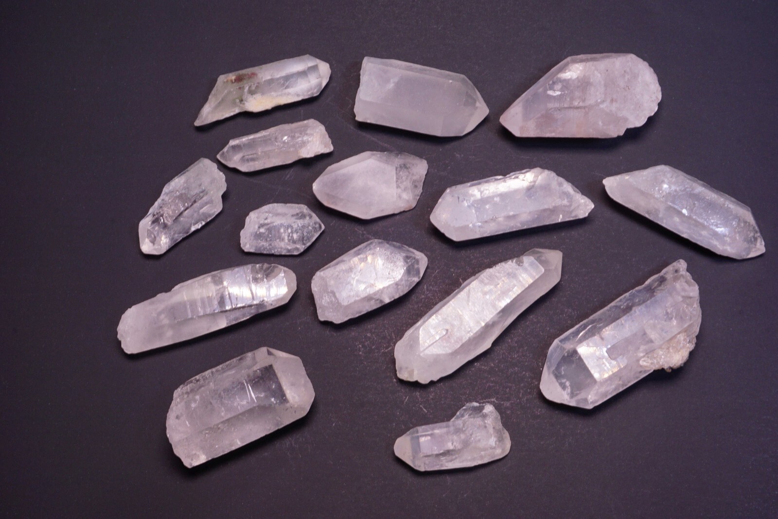 Quartz Crystal Points 1/4 Lb Natural Clear Crystal Points Gemstone Specimens
