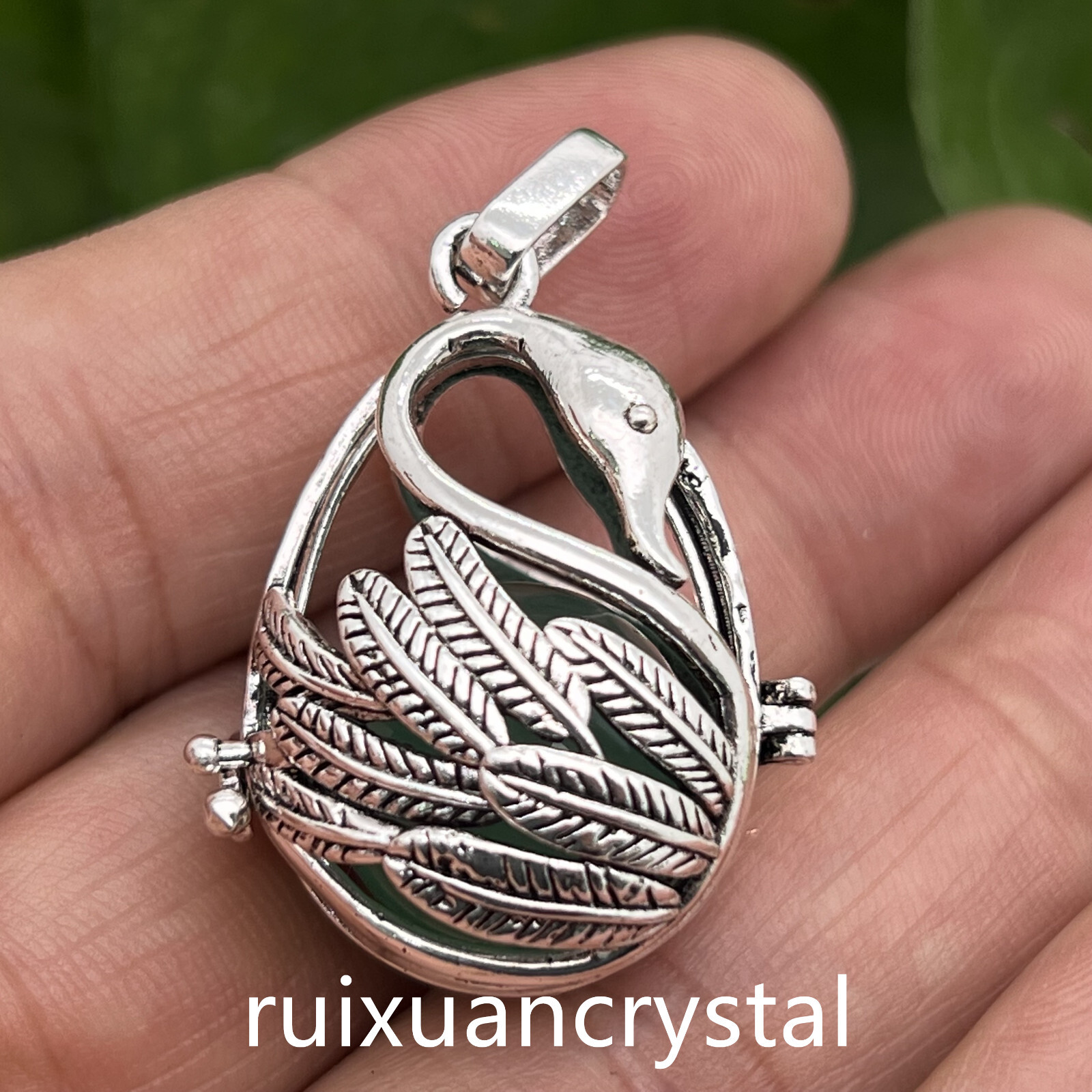 1pc Natural Aventurine Quartz Sphere keychain Crystal Reiki Healing