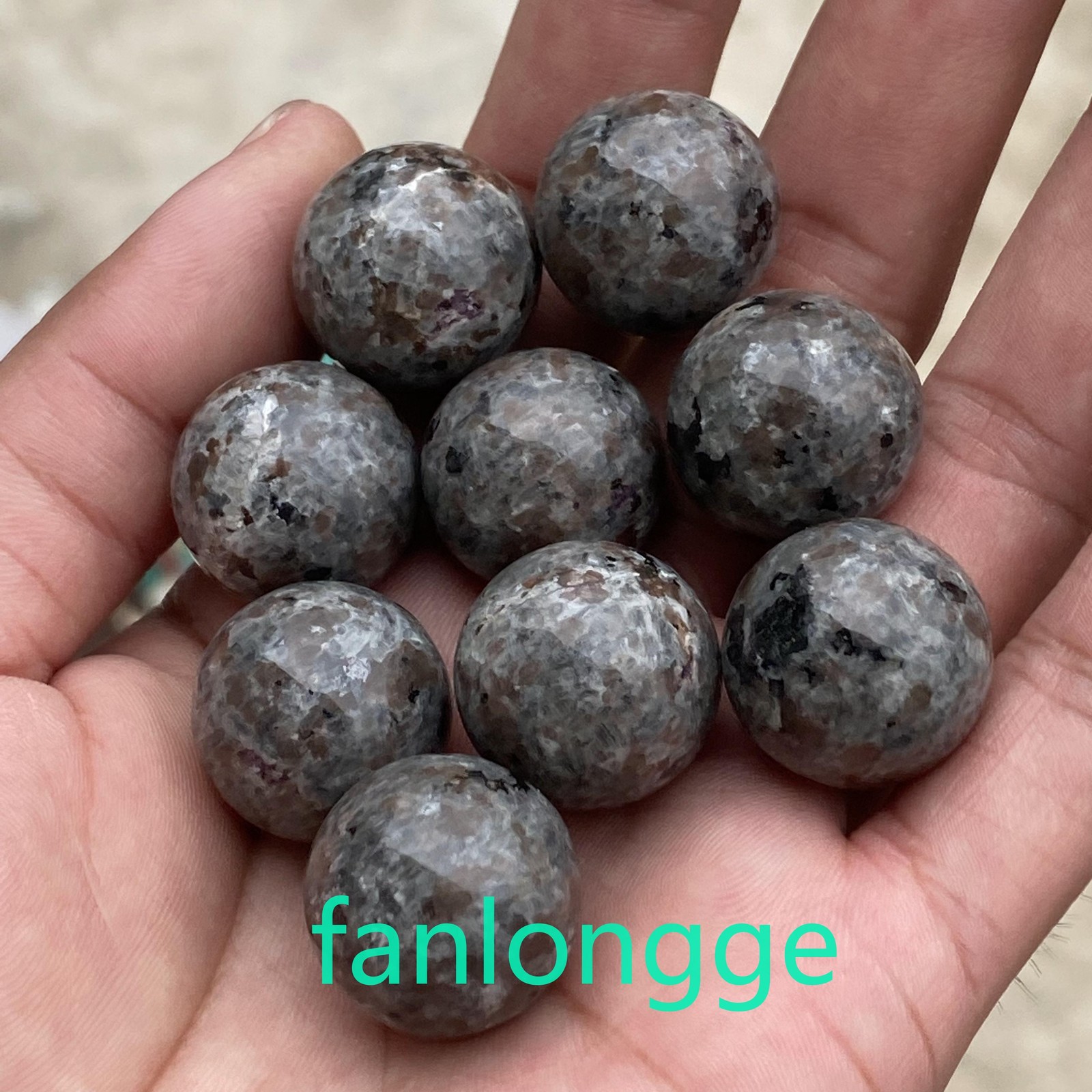 5pcs Natural Yooperite Ball Quartz Crystal Sphere Gem Reiki Healing 20mm