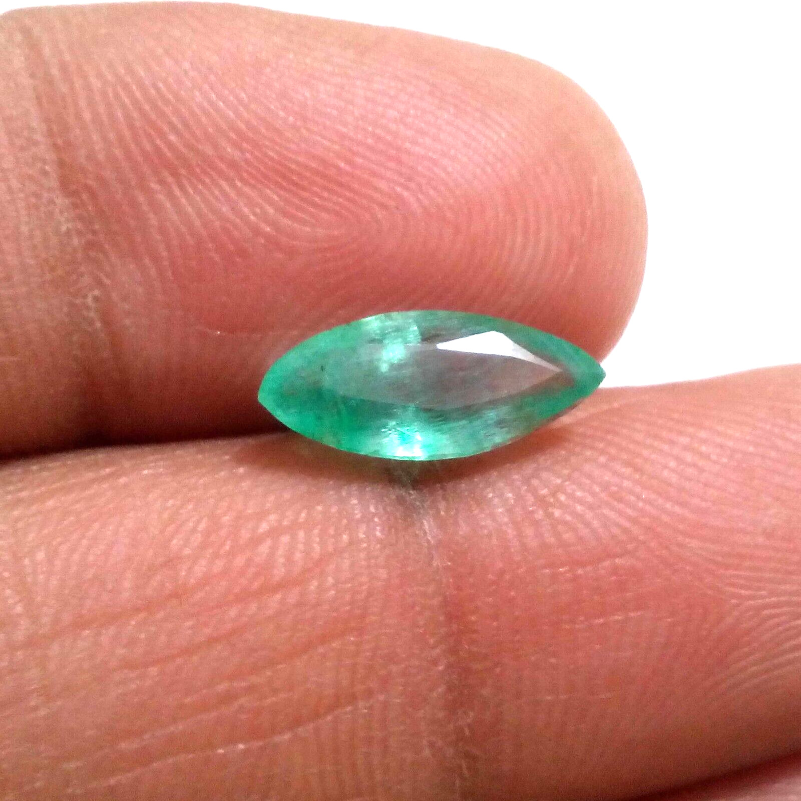 Gorgeous Colombian Green Emerald Faceted Marquise Shape 2.50 Ct Loose Gemstone