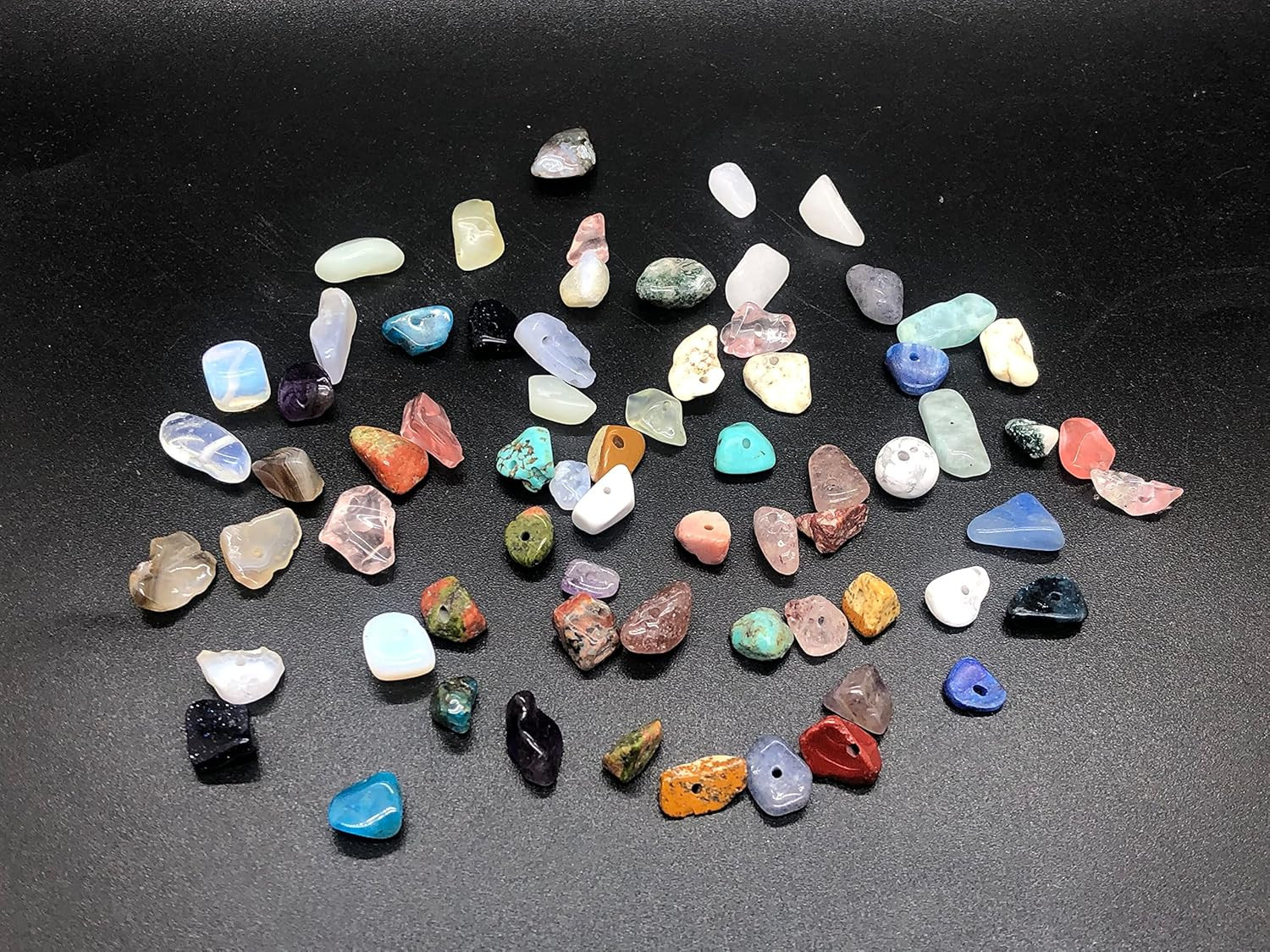 Gemstone Beads Natural Irregular Shaped Stone Chips Crystal Energy Healing Power