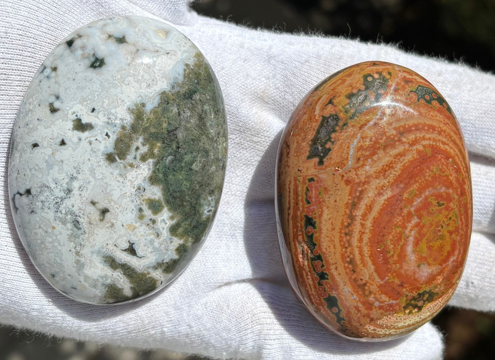 USA SALE 177g LOT OCEAN JASPER OJ PALMSTONES PALM STONE STONES PALMSTONE VIBRANT