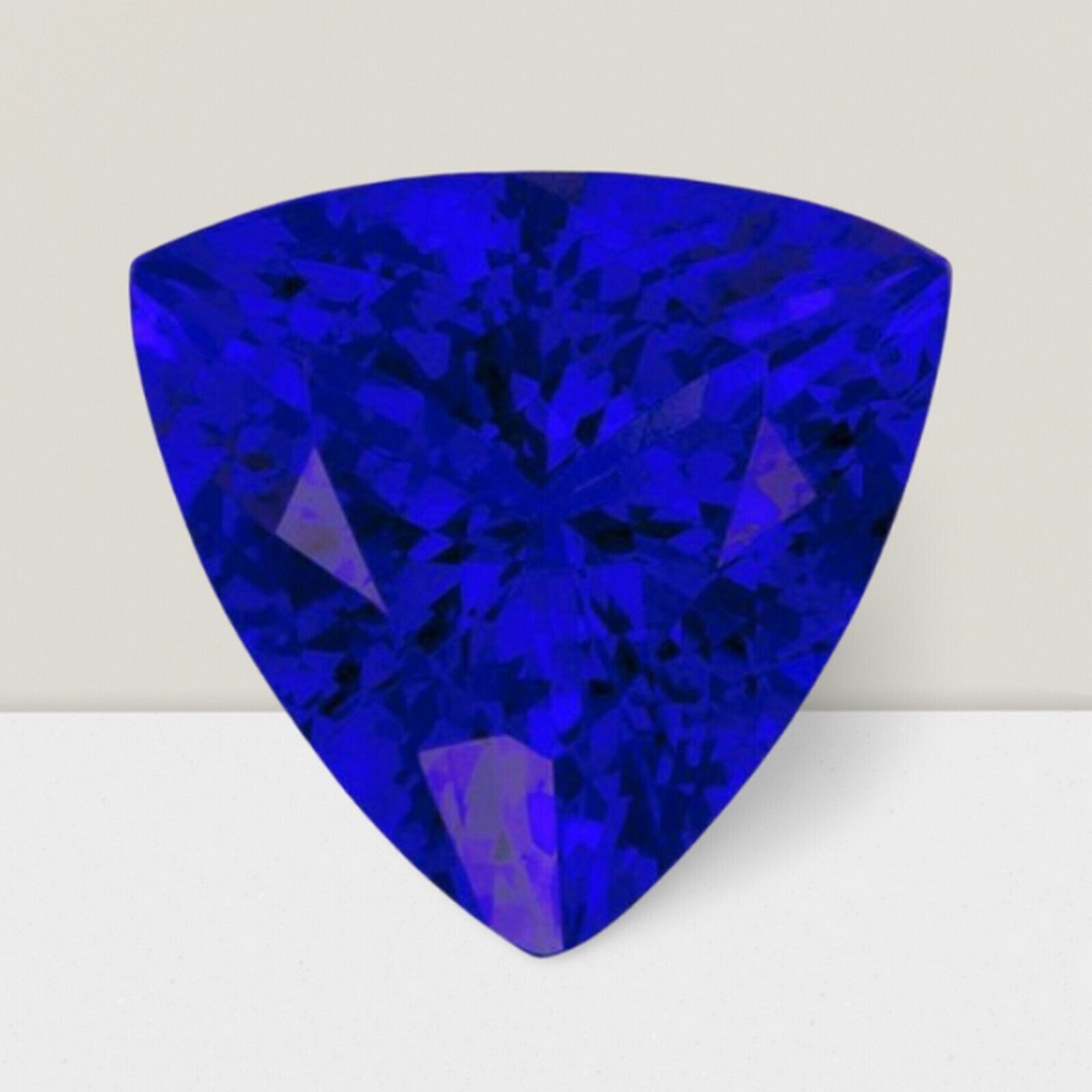 Tanzanite Trillion Cut Gemstone 5.1 Cts – 11 mm AAA+ Loose Gem