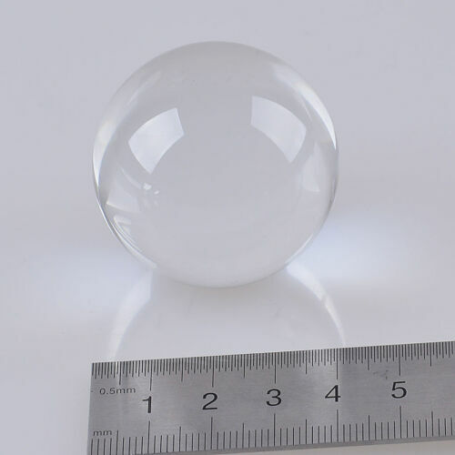 LONGWIN 20pcs 40mm Clear Quartz Crystal Ball Sphere Healing Crystals Photo Props