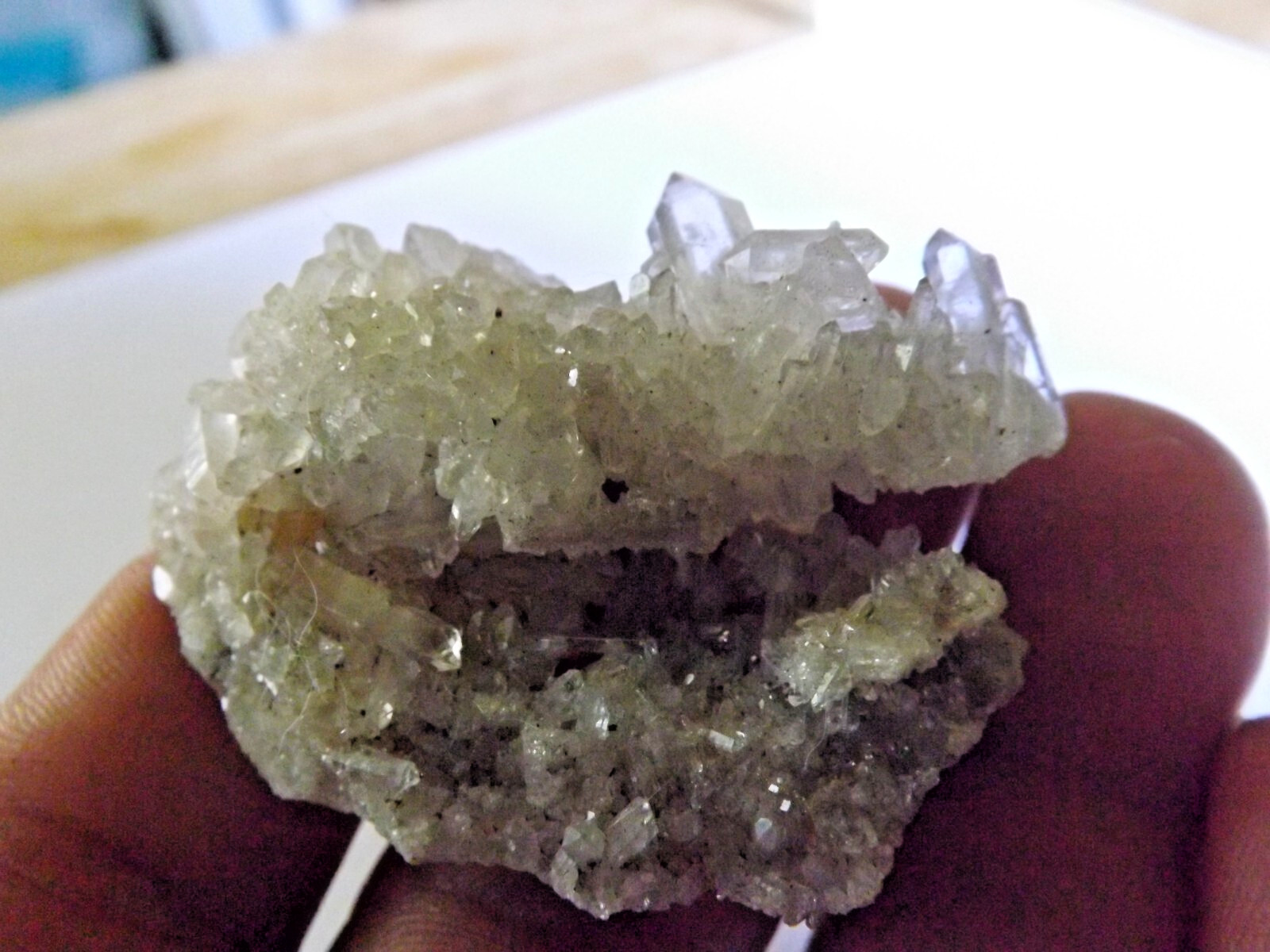 Ellenville needle quartz crystal matrix 22 grams 38x48x17mm Awesome piece!!