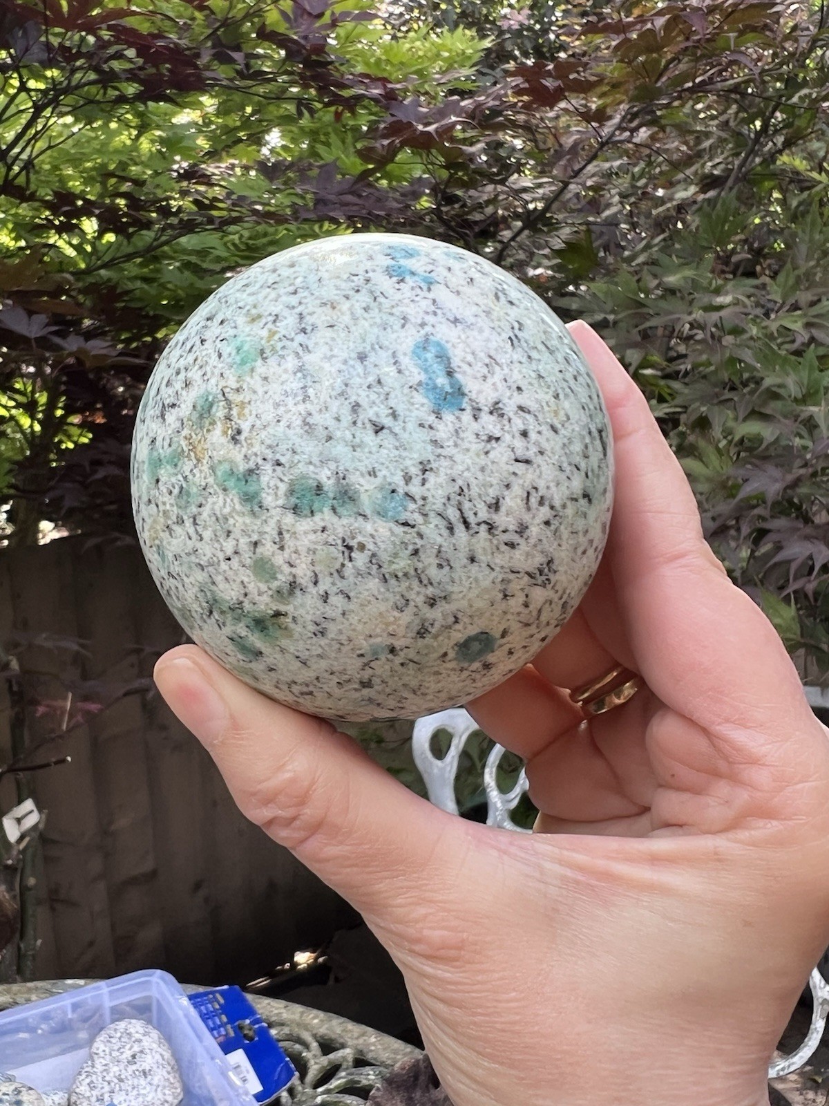 K2 Crystal Ball Sphere AAA+ : Cooling : Calming 572g 73mm 31