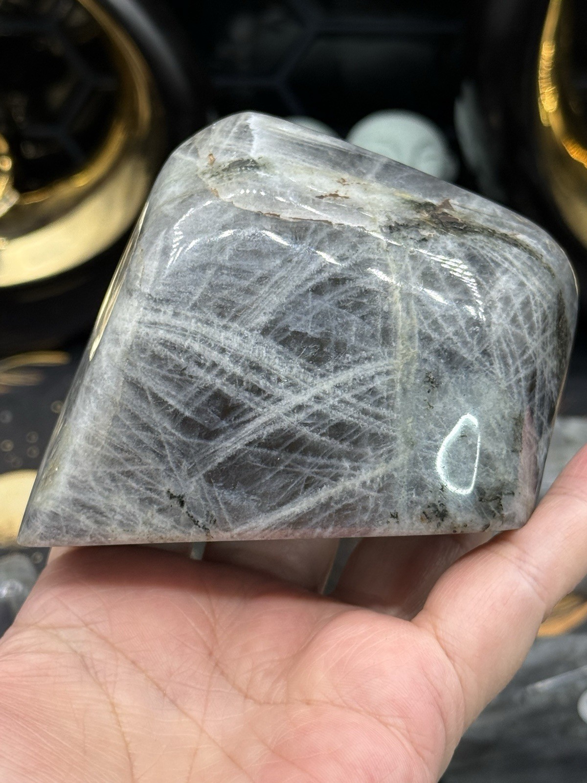 Natural Labradorite Sunset & Purple flash Free Forms Free shipping