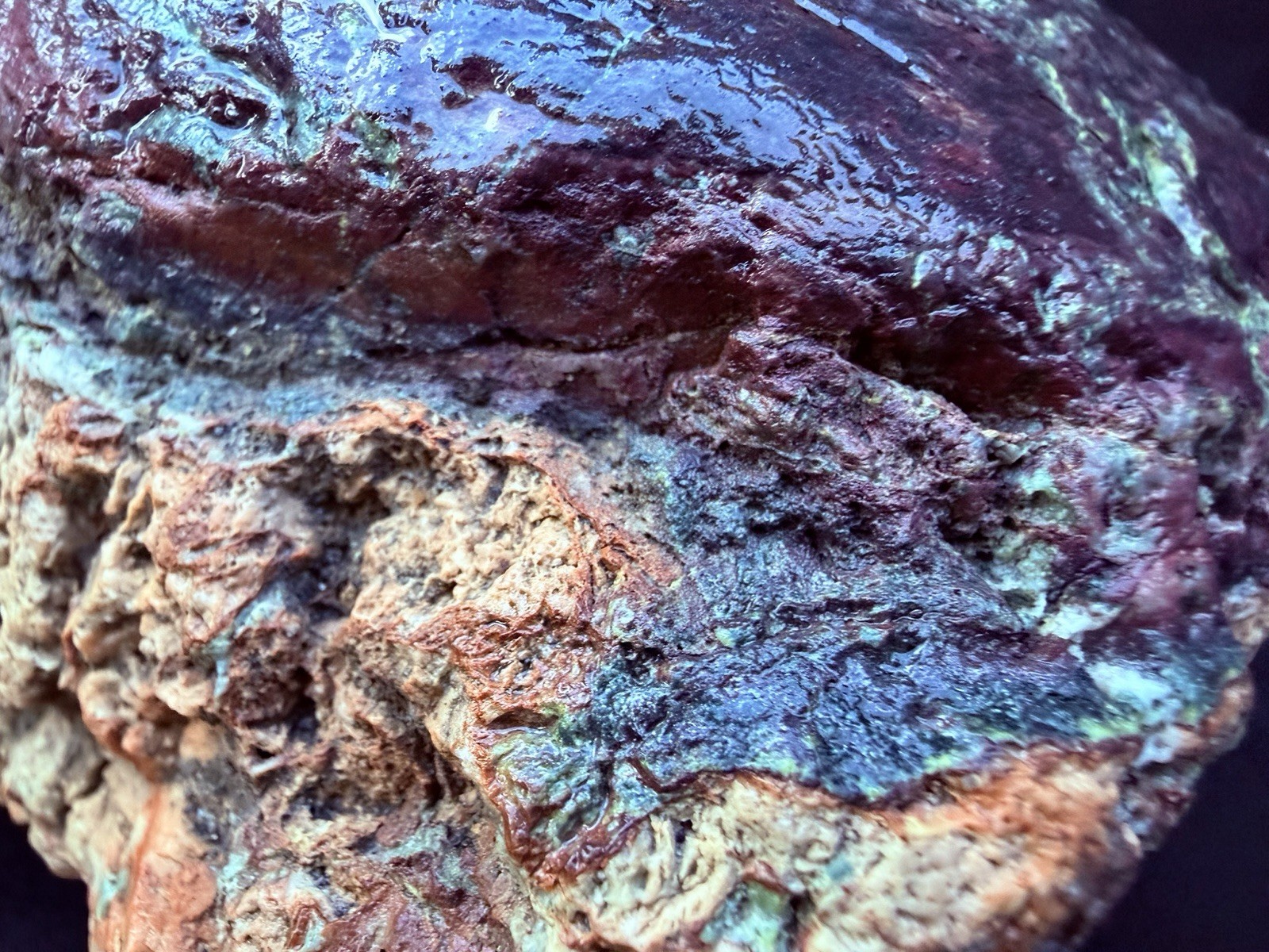 “The Alchemist” – Large Natural Multi-Color Jasper Display Stone | One-of-a-Kind
