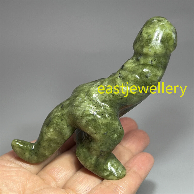 3.9″ Natural South jade Male Penis skull quartz crystal skull Reiki Healing 1pc
