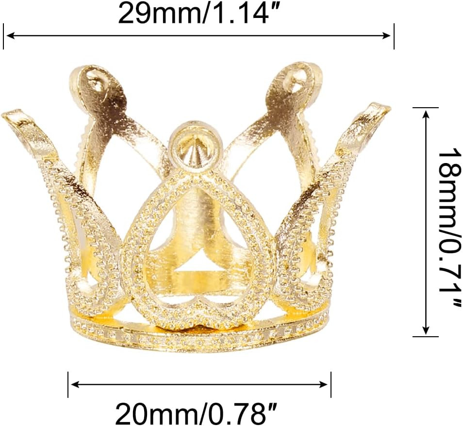 Crystal Ball Display Holder Crown Shaped Egg Stand Alloy Glass Ball Stand Displa