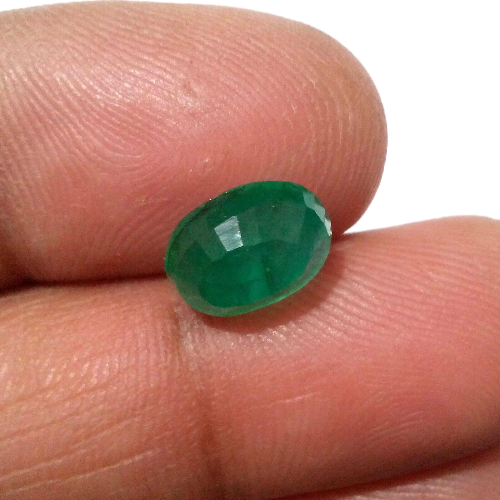 Ultimate Zambian Emerald Oval Shape 3.30 Crt Pretty Green Faceted Loose Gemstone