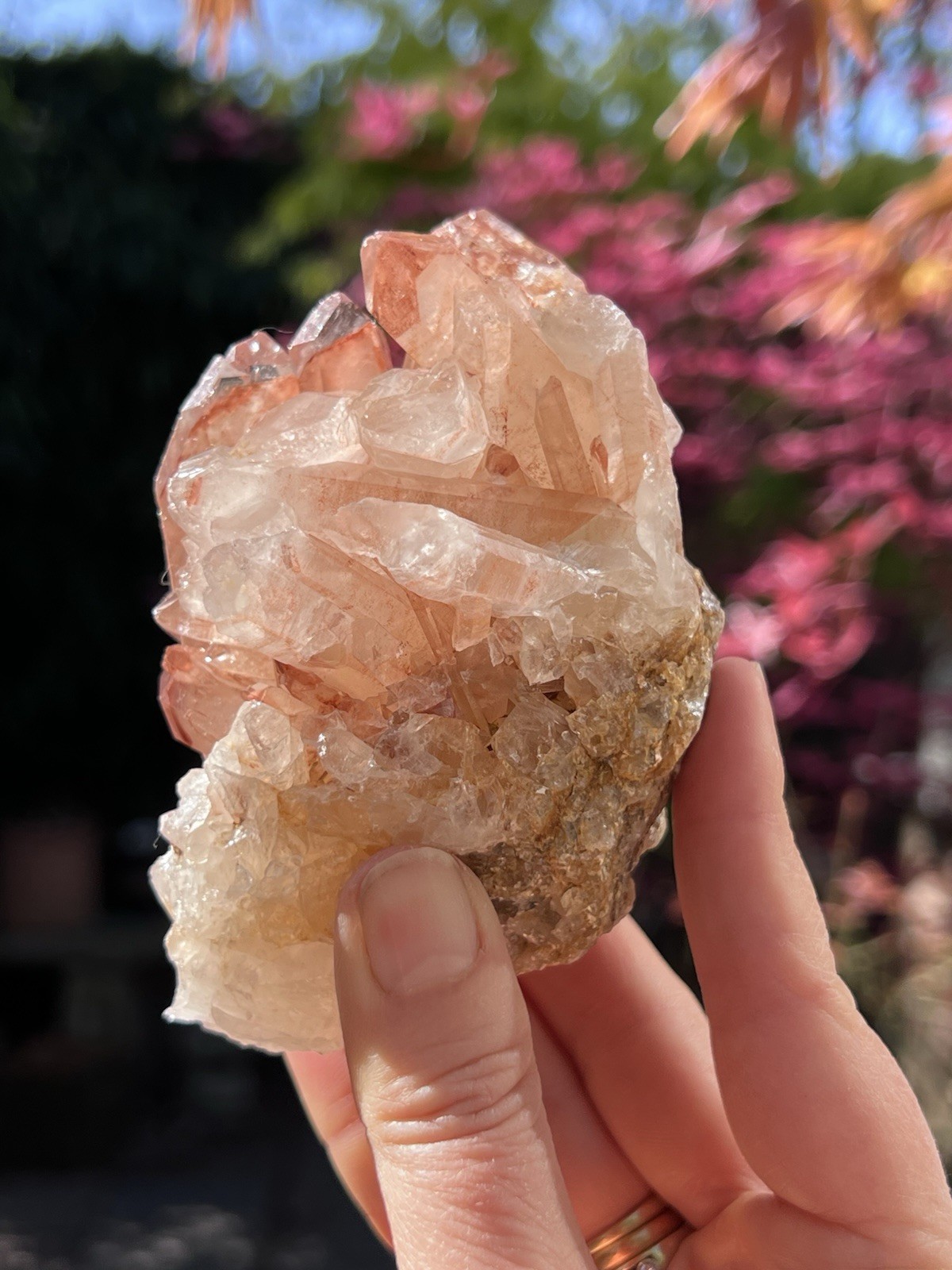 Lithium Quartz Large Cluster AAA+ : Master Healer Clarity 449g 7