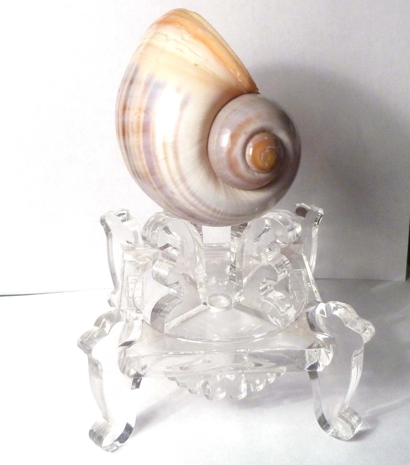 Ornate Acrylic Display Stand Sphere Support Holder Reiki Healing Gift