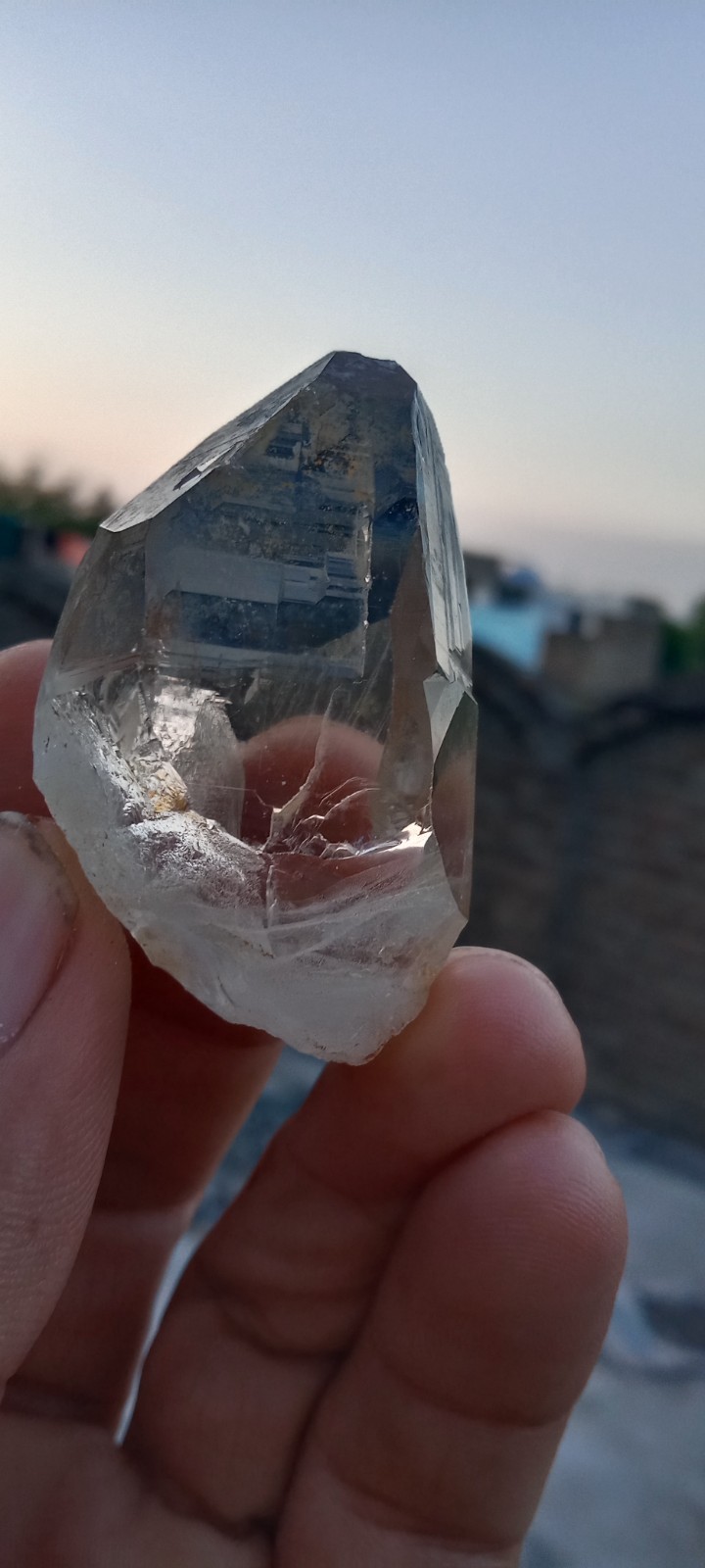 50 gm Amazing Eye Clean Honey Quartz Crystal from zagi mine kpk Pakistan
