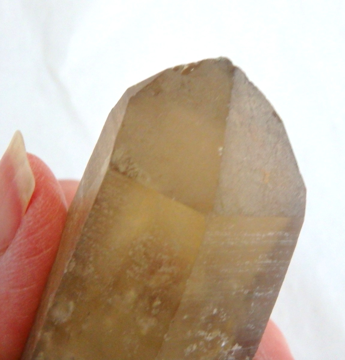 Beautiful Large Raw Natural Citrine from Congo Rider 166.5 grams Honey Color