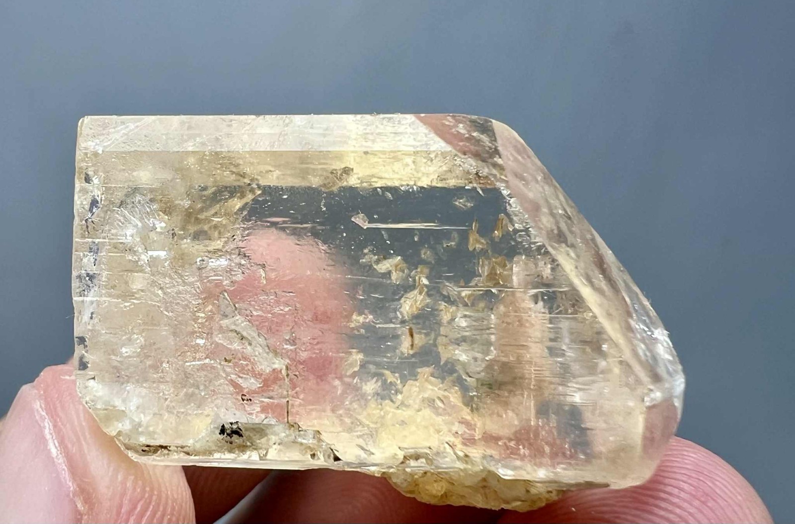 158 Carat Natural !!! Eye Clean Top Honey Color Topaz Huge Crystal @PAK