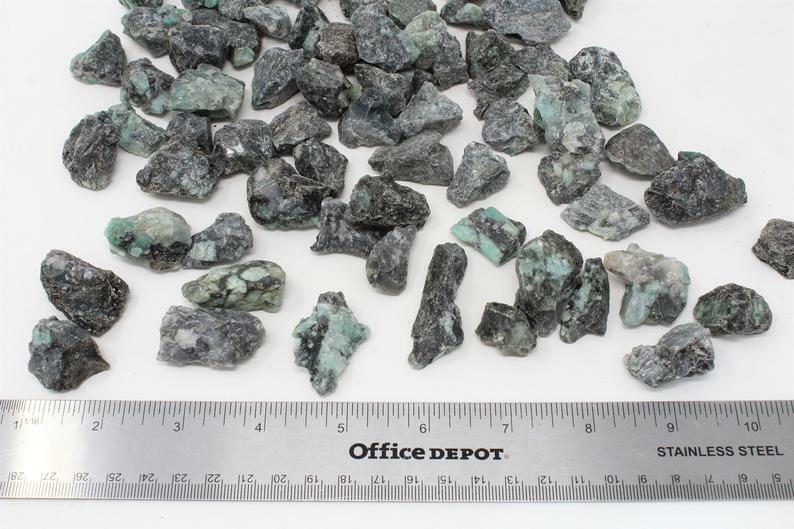 Rough Raw Emerald Crystals Stones from Brazil – High Grade A Quality