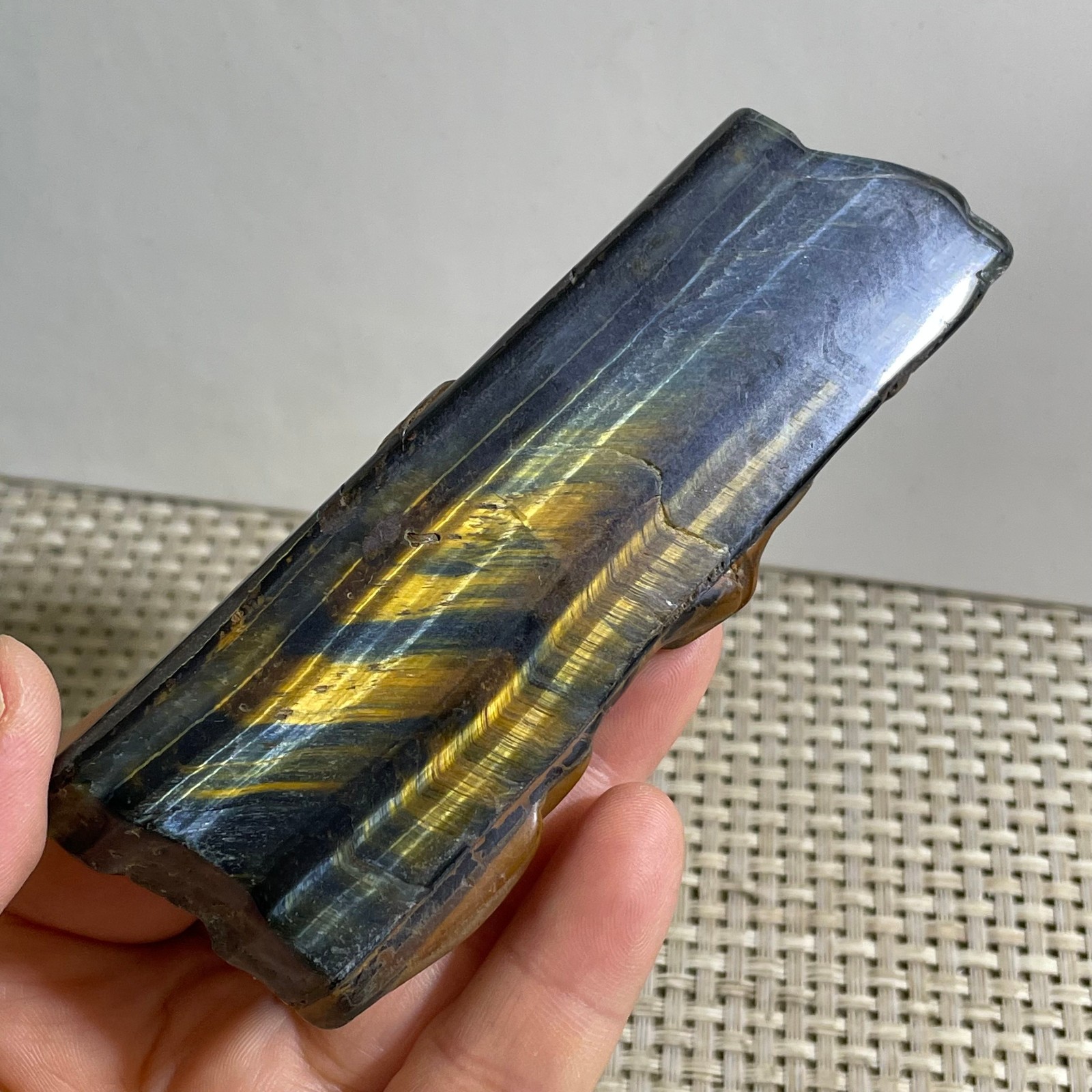 88g tiger’s-eye Rough Raw Stone Rock Specimen Reiki healing