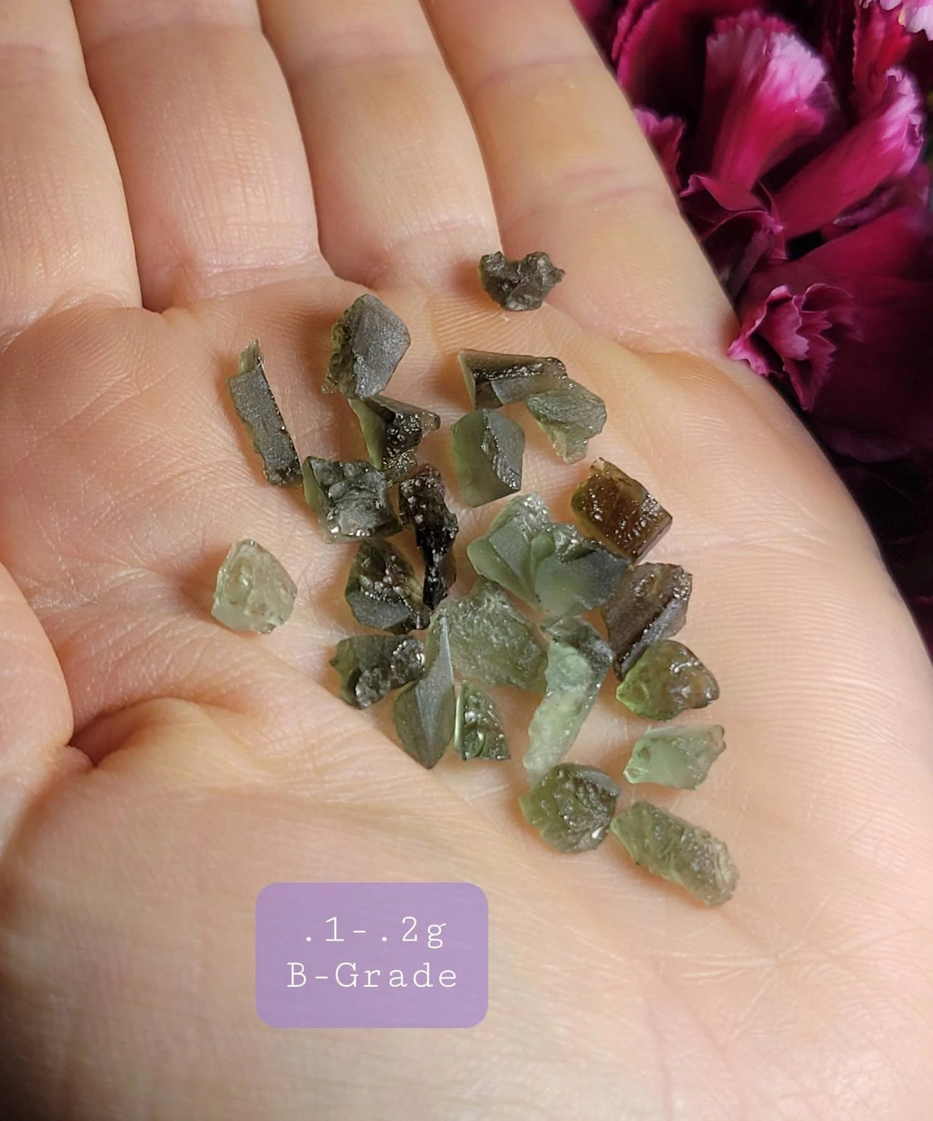 Genuine MOLDAVITE