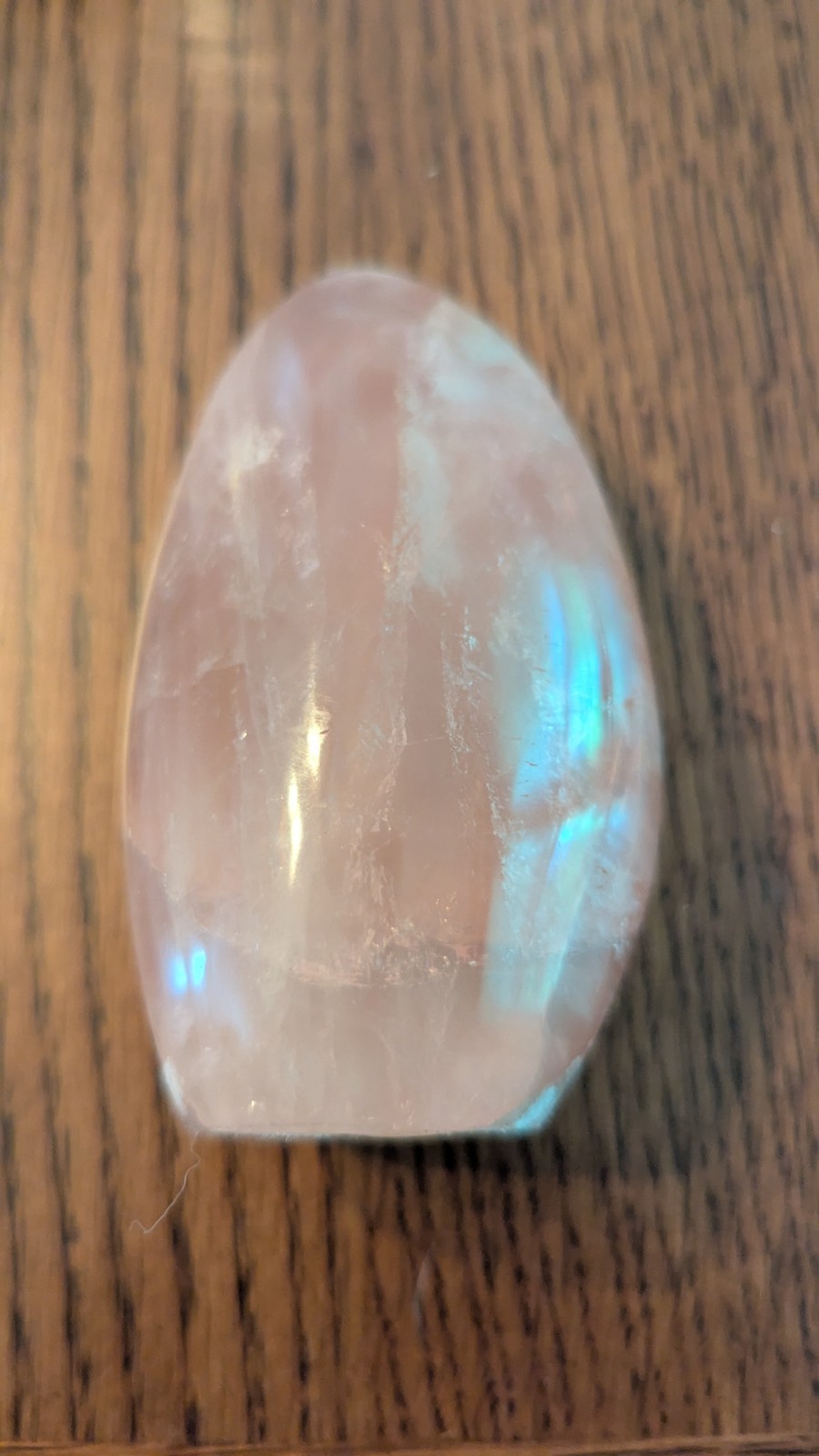 Beautiful Piece Of Rose Quartz, Approx 5×3 Inches