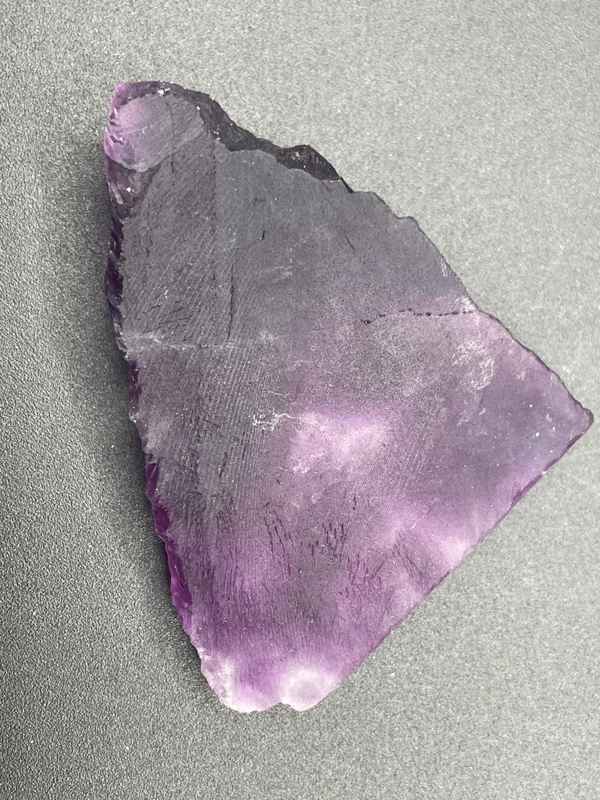 Purple Fluorite Cluster 83g