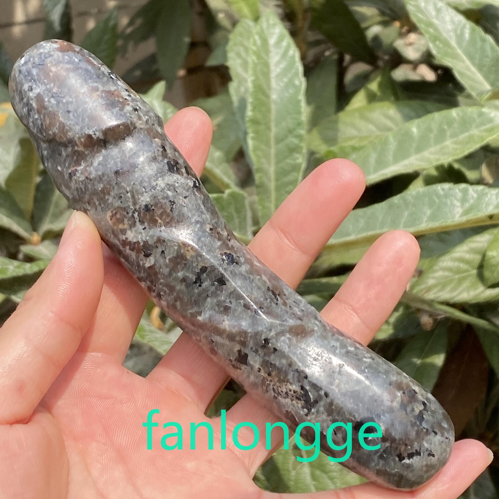 6in Natural Yooperite Male Penis Quartz Crystal Skull Massager scrub Gem 1PC