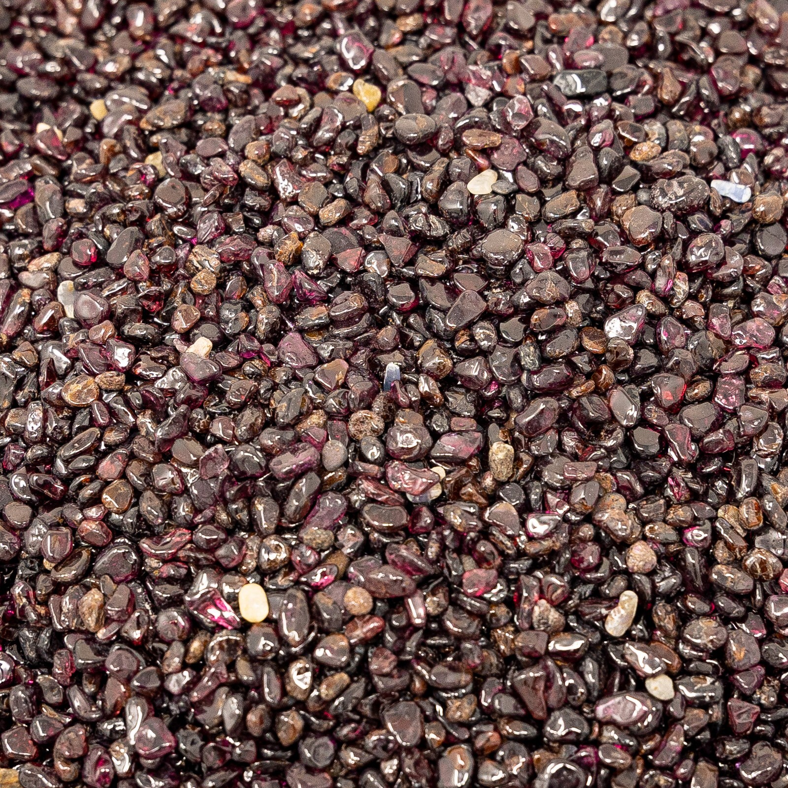 Tumbled Garnet Crystal Chips Bulk Gemstone Undrilled Beads Natural Stones
