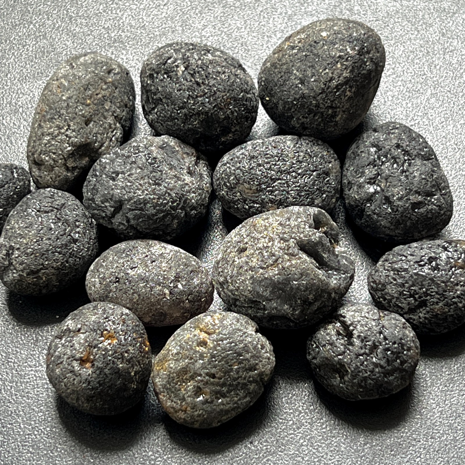 Agni Manitite Obsidian (Pearl of Divine Fire) Genuine Java Indonesia Stone