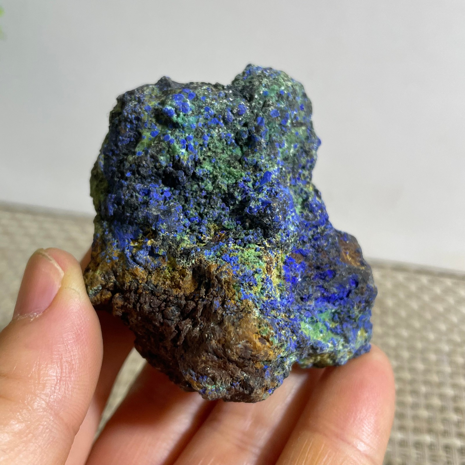 67g beautiful crystal azurite malachite mineral specimen Reiki Healling