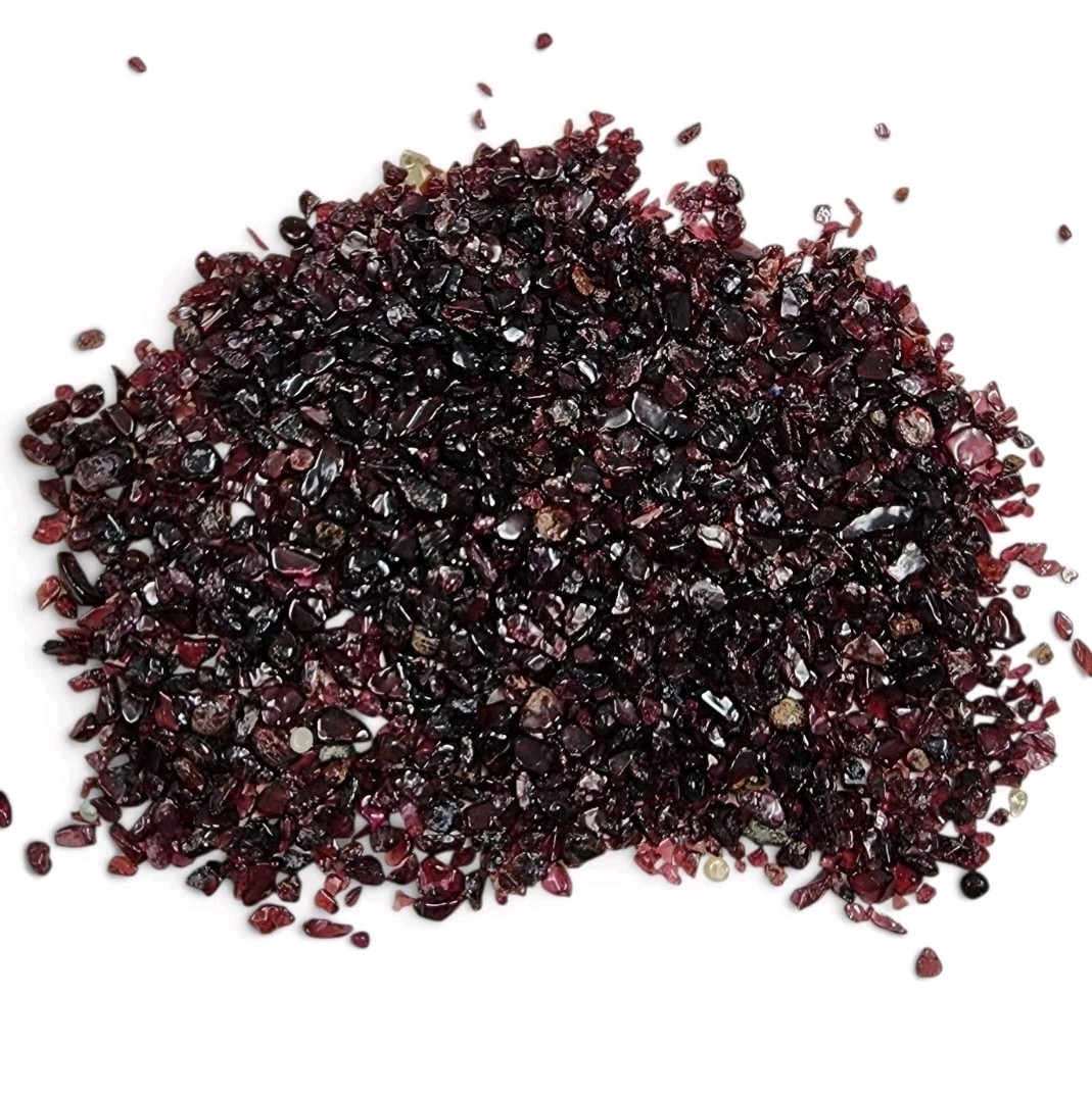 Red Garnet Crystal Polished Stones Brazil 121.1 grams.
