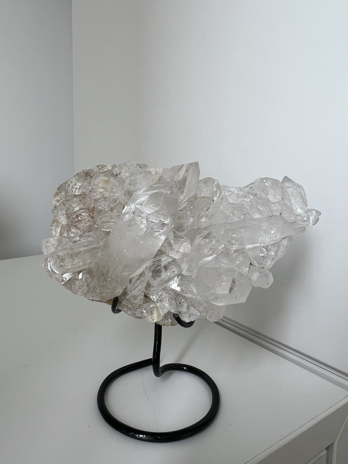 290g – Raw Lemurian Cluster | Zeca de Souza | Brazil
