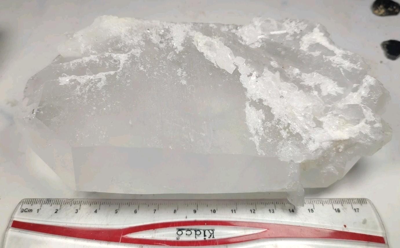 Faden Quartz Transparent Crystal With Good Luster & Nice Termination-Pak.
