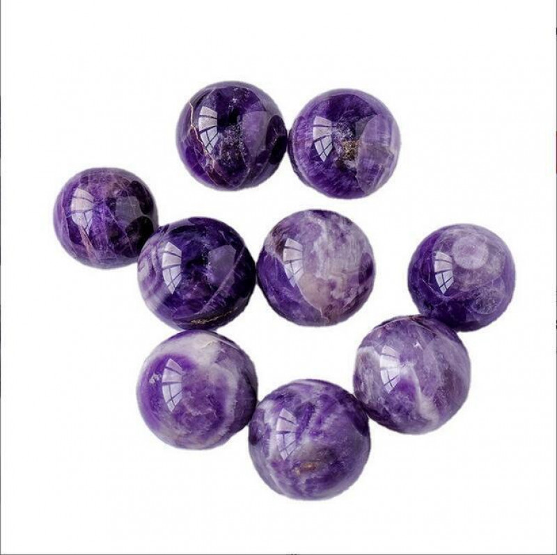 16mm-80mm Solid Gemstone Polished Rocks Minerals Crystal Healing Orb Ball Sphere