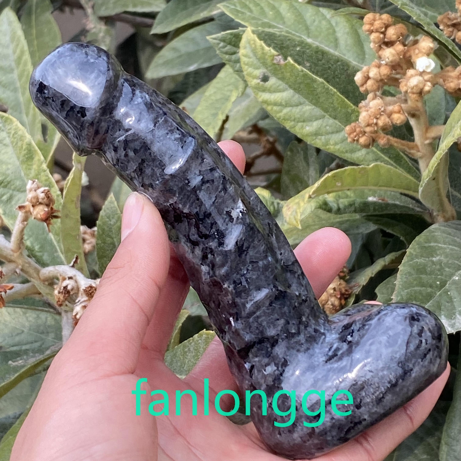 6″ Wholesale Natural specctrolite male penis Quartz Crystal Carved Figurines 1pc