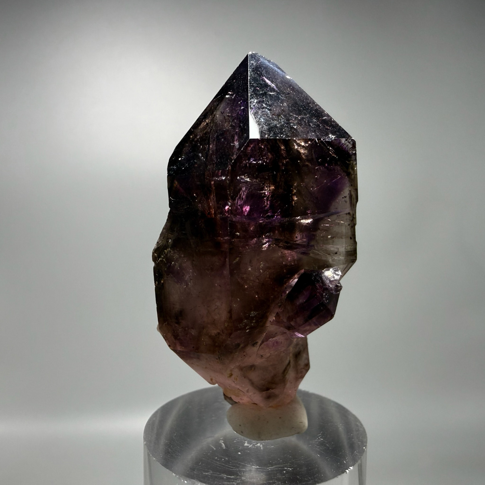 Moving Bubble! RARE Elestial ET Rainbow Grape Jelly Shangaan Amethyst Enhydro