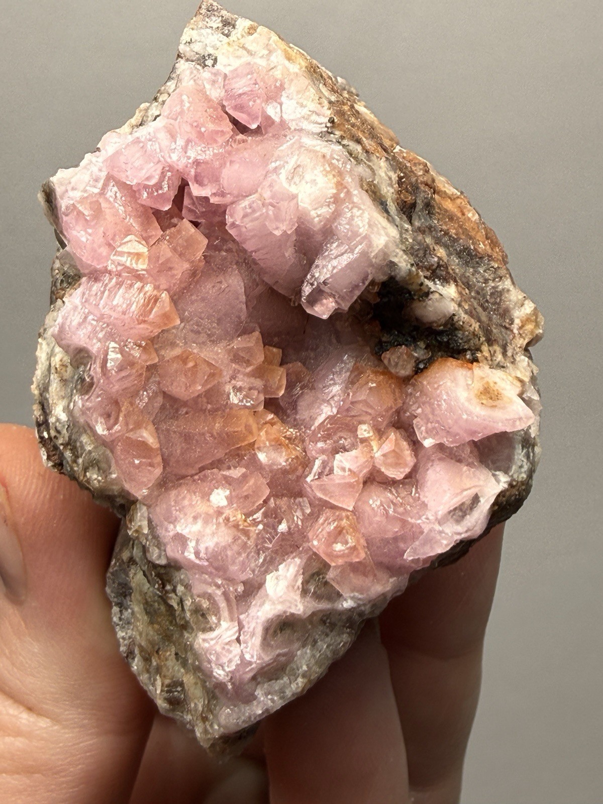 High Grade Pink Cobaltian Calcite Mineral Specimen | Bou Azzer, Morocco
