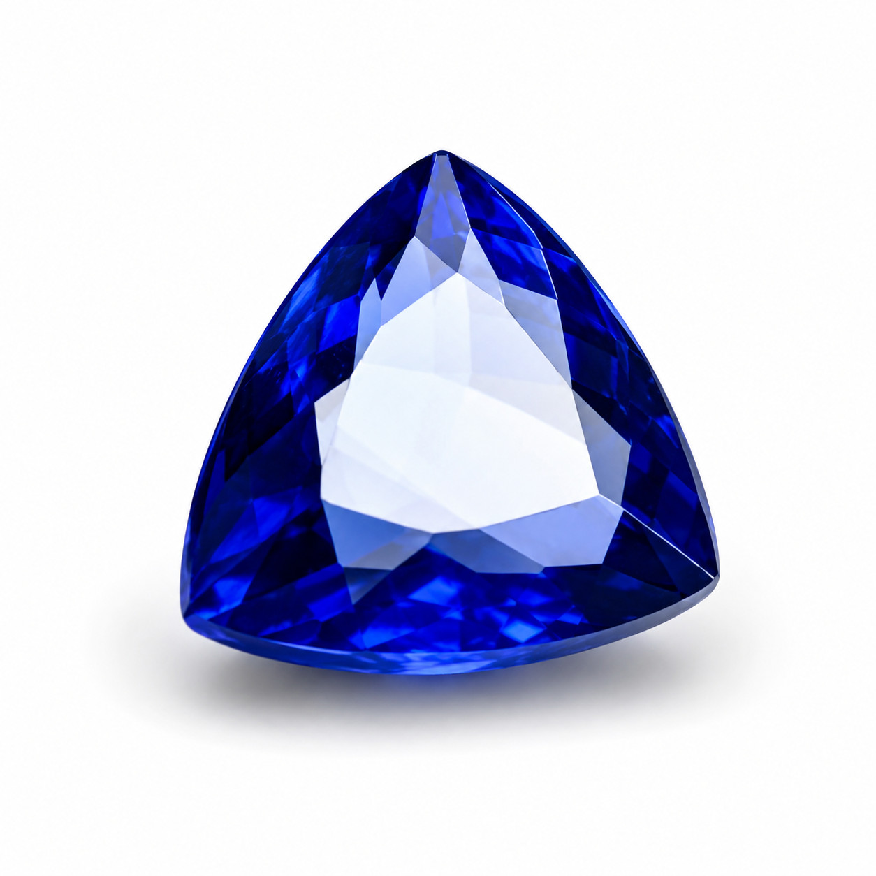 8 Ct Natural AAA+Quality Certified Blue Tanzanite Trillion Cut Loose Gemstone