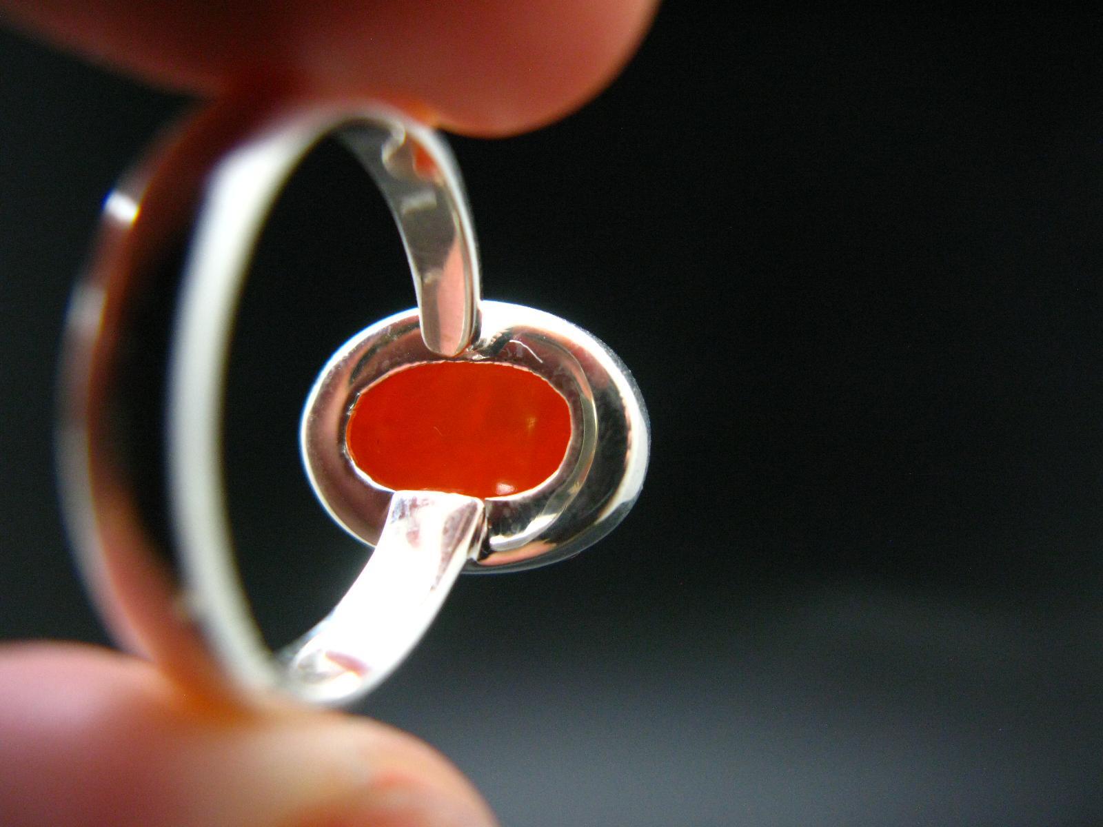 Natural Opal 925 Sterling Silver Ring from Ethiopia – Size 7