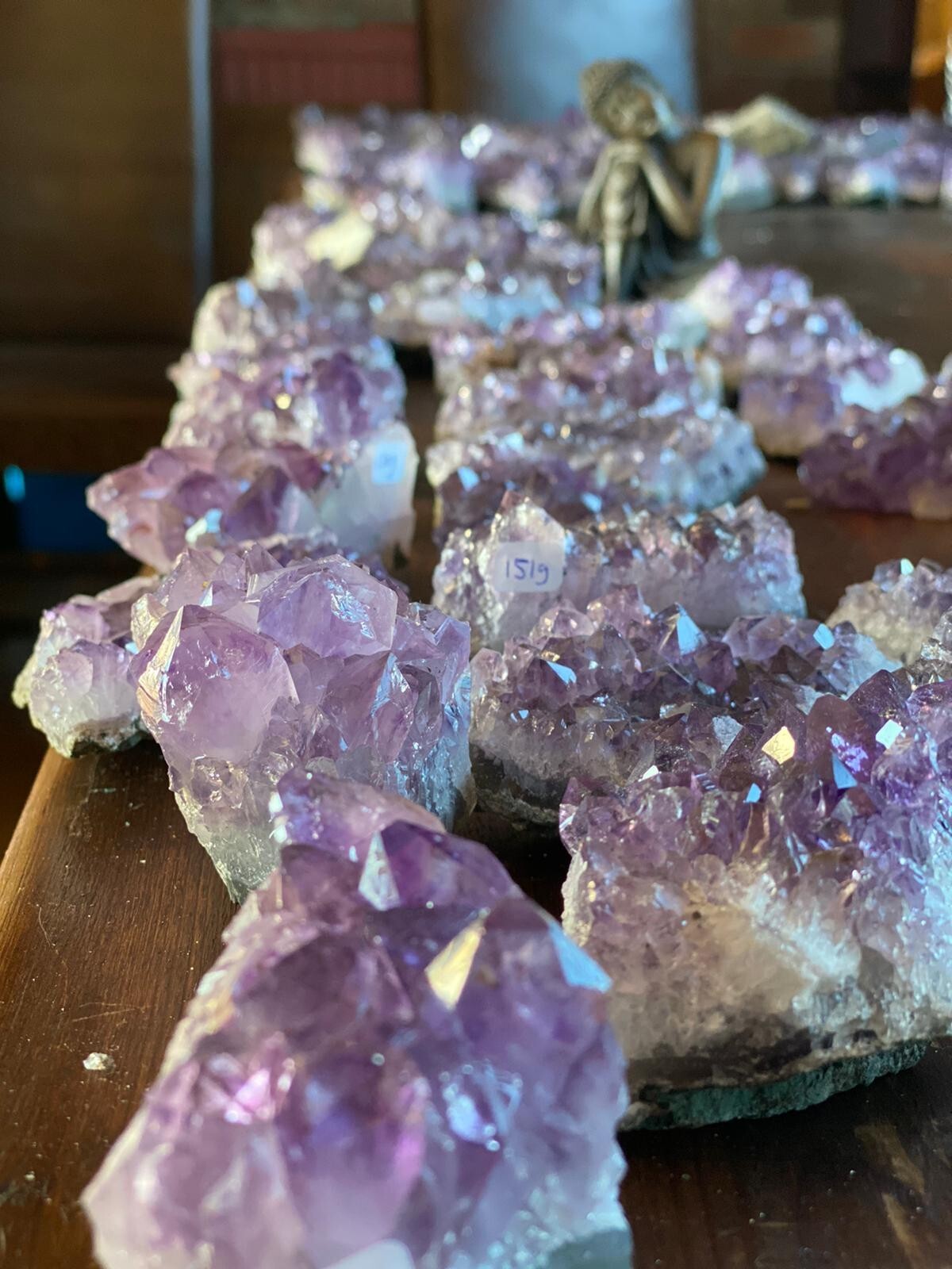 Premium High Grade Amethyst Druzy Cluster Pieces 100g to 200g approx. 8-10cm