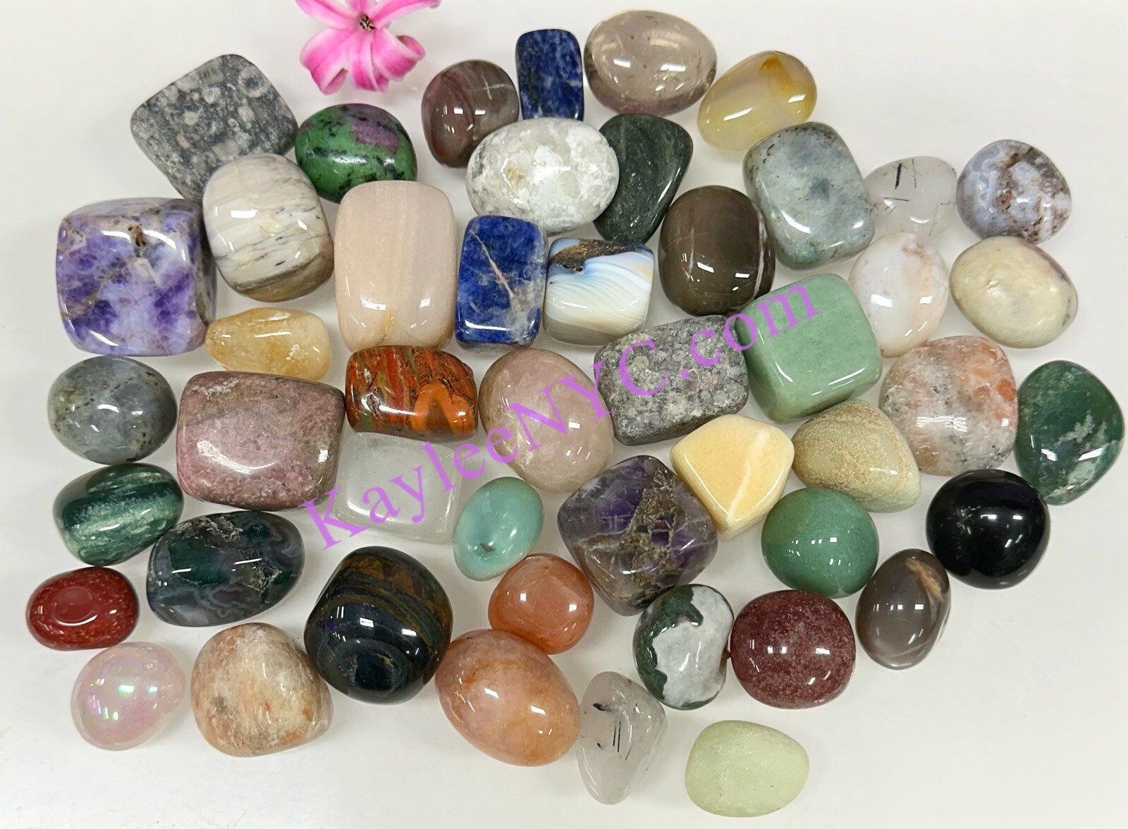Wholesale Lot 2 Lbs Natural Mixed Crystal Tumble Healing Energy Nice Quality