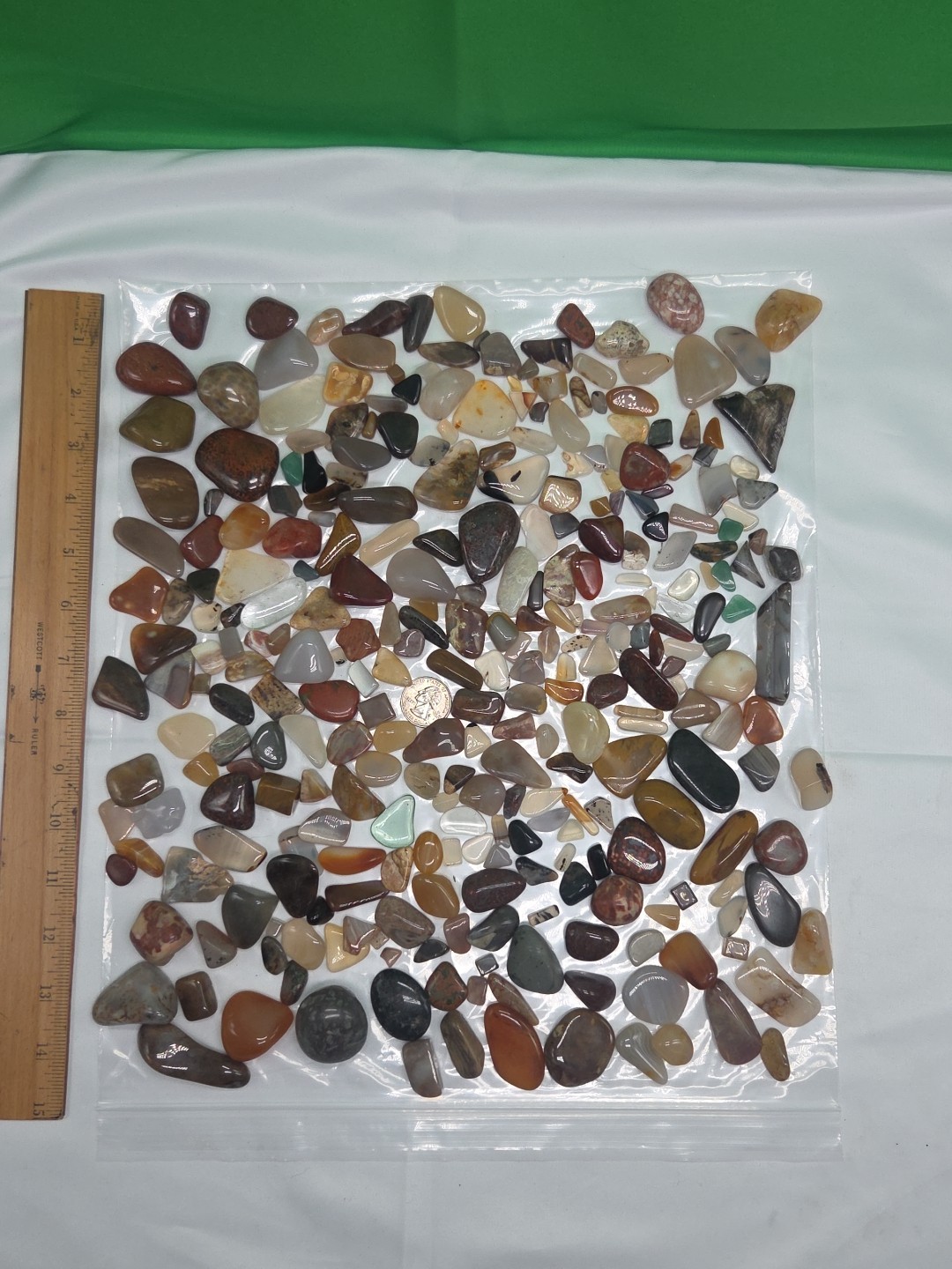 Jewelry Making mix Lot Healing Reiki Polished 3.31 Lbs Stones Jewelry USA