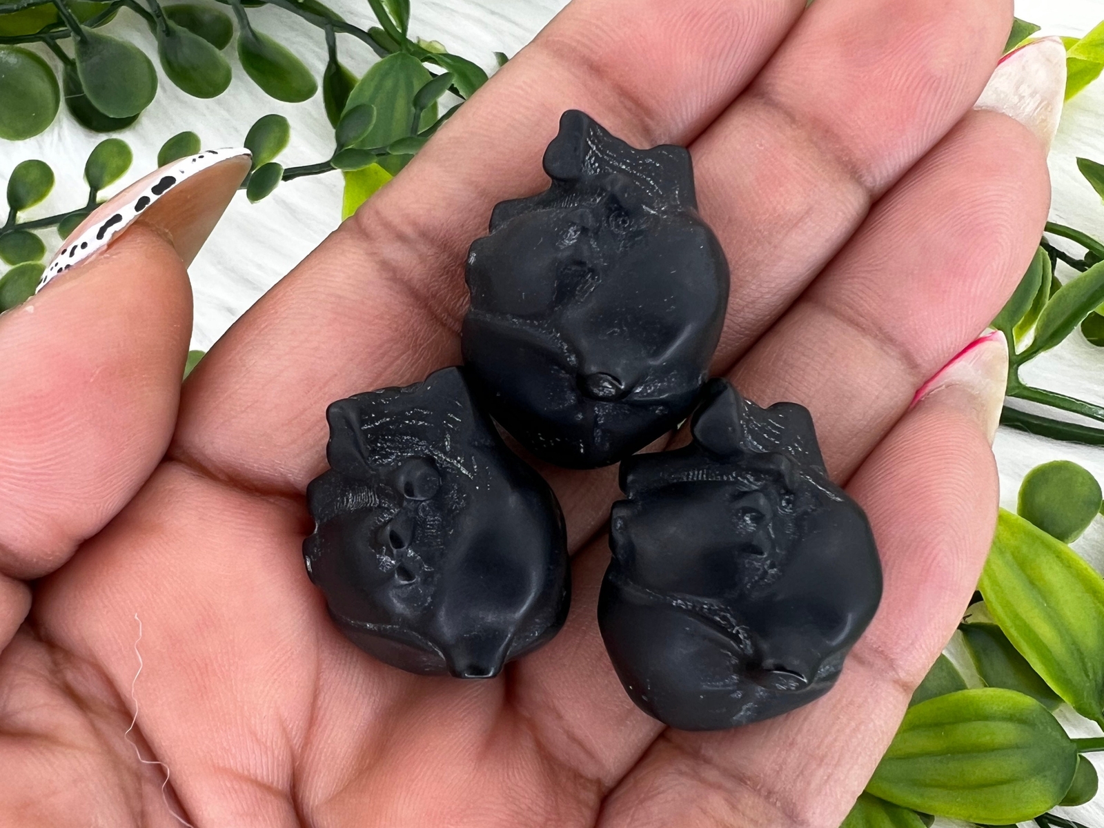 Obsidian Anatomical Heart – 1″ Obsidian Anatomical Human Heart Carving – 10g