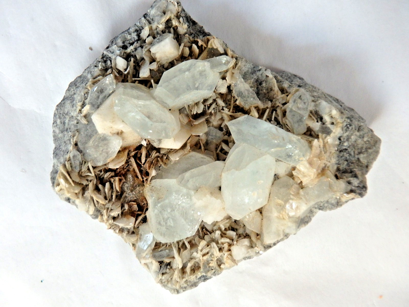 Crystal Aquamarine Beryl with Muscovite $35 Pingwu Beryl , China 105.7 grams