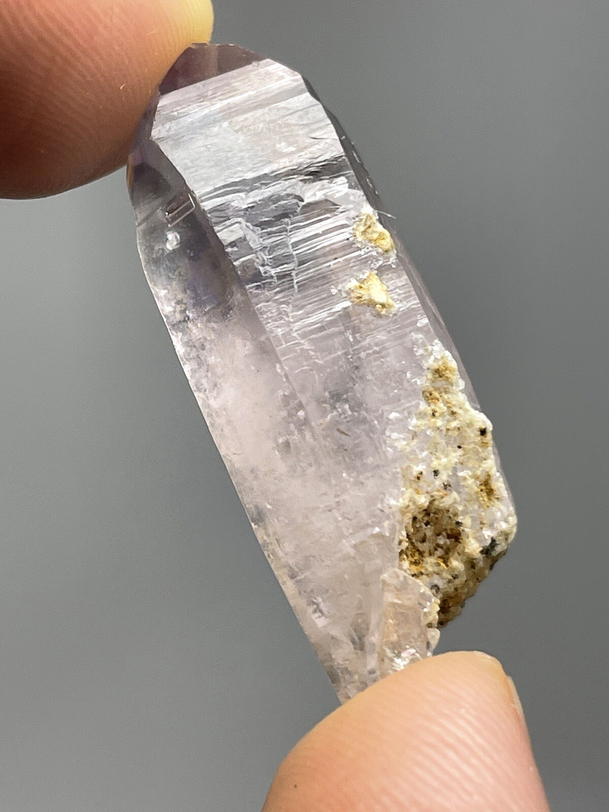 7.0g High Grade Vera Cruz Amethyst Wand Point Mexico L4